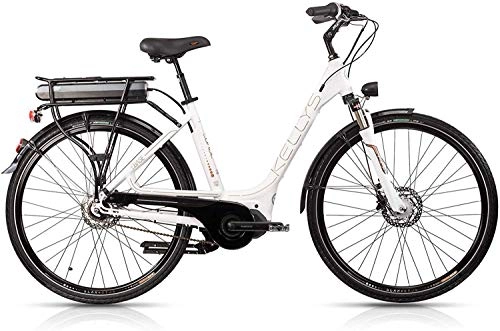 Vélos électriques : Unbekannt Kellys Vélo Électrique Ebase Shimano Étapes 6000 / 8 Gang Shimano Nexus - Blanc, 19 Zoll (48 cm)