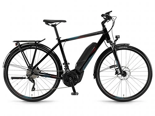 Vélos électriques : Unbekannt Winora Yucatan 20 Vlo lectrique pour Homme 500 Wh 28'' 20-G XT 18 Winora YWC Noir / Bleu 60