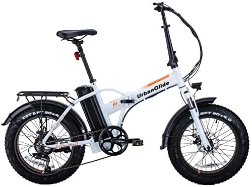Vélos électriques : UrbanGlide C7 Vélo Electrique Adulte Unisexe, Blanc, XL