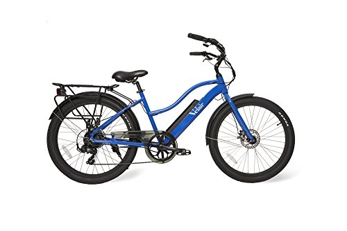 Vélos électriques : Velair Cruiser Vlo Assistance lectrique Mixte Adulte, Bleu