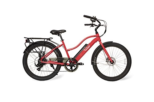 Vélos électriques : Velair Cruiser Vlo Assistance lectrique Mixte Adulte, Corail