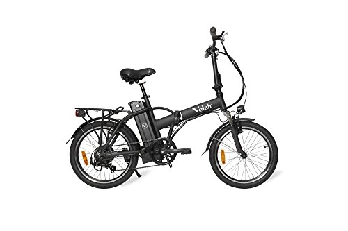 Vélos électriques : Velair Work Vlo Assistance lectrique Mixte Adulte, Noir Mat