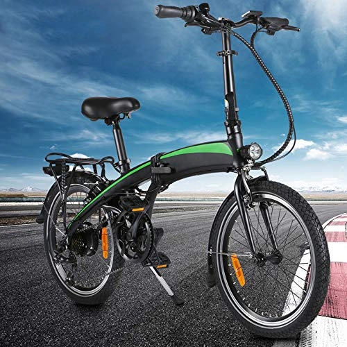 Vélos électriques : Velo Electrique Pliable, Vélos de Route 20' 36V 250W 7.5Ah Amovible au Lithium-ION Unisexe pour Adulte