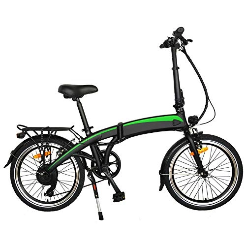 Vélos électriques : Velo Electrique Pliable, Vélos de Route avec Batterie Amovible 36V / 7.5Ah 7 Vitesses Adultes Cadeaux
