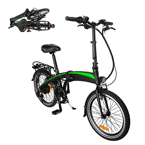 Vélos électriques : Velo Electrique Pliable, Vélos de Ville 20' 36V 250W 7.5Ah Amovible au Lithium-ION Pliable Unisexe pour