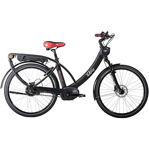 Vélos électriques : Ville-Electrique Solexity Infinity N8 Noir / Rouge - 26 Pouces