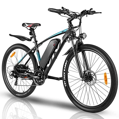 Vélos électriques : VIVI Vélo Électrique pour Homme Femme 26'' / 27.5'', VTT Électrique 250W avec Batterie Amovible au Lithium 36V 10.4Ah, Vélos Électriques pour Adultes Shimano 21 Vitesses