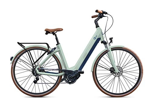 Vélos électriques : Vlo Assistance Electrique O2FEEL iSwan Di2 E5000 Light Green-26