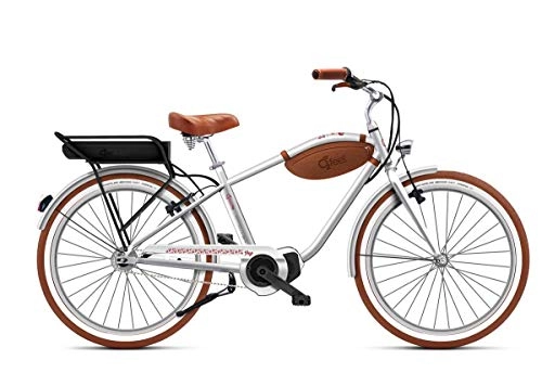 Vélos électriques : Vlo Assistance Electrique O2FEEL Pop N7C E5000 Man Chrome Brick-26' Pack 400