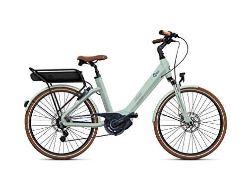Vélos électriques : Vlo Assistance Electrique O2FEEL Swan Little N7 E5000 Light Green-24' Pack 600