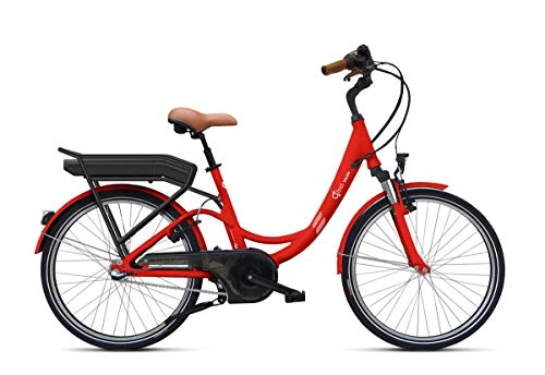 Vélos électriques : Vlo Assistance Electrique O2FEEL Valdo N3C Red-24' Pack 504