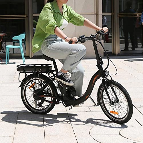 Vélos électriques : Vlo lectrique Pliable, avec Batterie Amovible 36V / 10Ah 7 Vitesses Vélos pliants pour Adolescent et Adultes