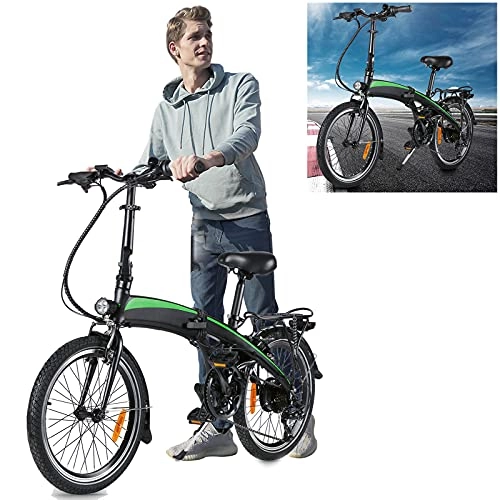 Vélos électriques : Vlo lectrique Pliable, Vélos de Route 20' 36V 250W 7.5Ah Amovible au Lithium-ION pour Adolescent et Adultes