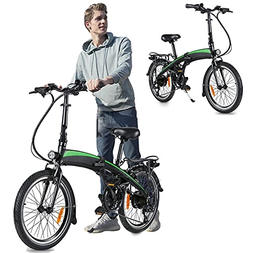 Vélos électriques : Vlo lectrique Pliable, Vélos de Route 20' VTT lectrique 250W Vlo lectrique Adulte Adultes Cadeaux