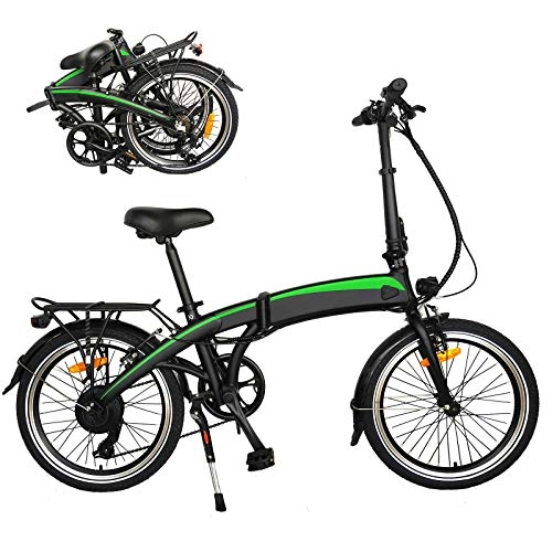 Vélos électriques : Vlo lectrique Pliable, Vélos de Ville 20' 36V 250W 7.5Ah Amovible au Lithium-ION Pliable Unisexe pour
