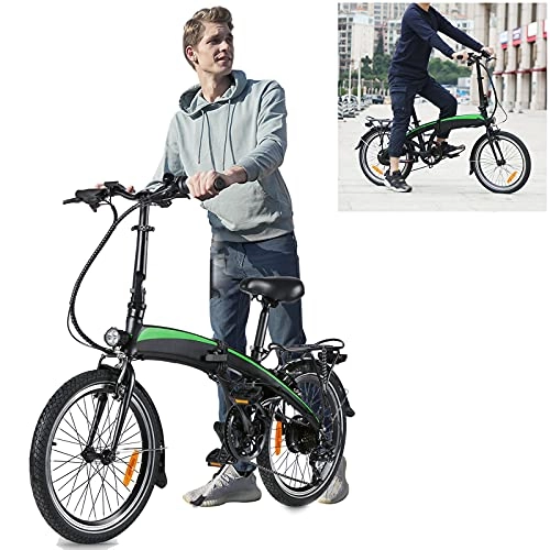 Vélos électriques : Vlo lectrique Pliable, Vélos pliants 20' 36V 250W 7.5Ah Amovible au Lithium-ION pour Adolescent et Adultes