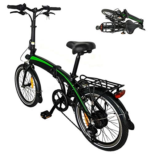 Vélos électriques : Vlo lectrique Pliable, Vélos pliants 250W électrique Pliable d'assistance à la pédale avec pour Adolescent et Adultes