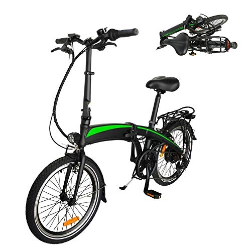 Vélos électriques : Vlo lectrique Pliable, Vélos pliants Vec Batterie Amovible 36V / 7.5AH 7 Vitesses Pliable Unisexe pour