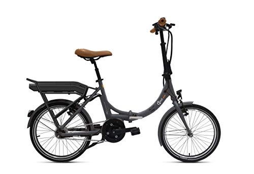Vélos électriques : Vlo Pliant Assistance Electrique O2FEEL Peps N7C OES Grey-20' Pack 504