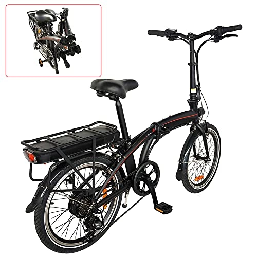 Vélos électriques : Vlo pliants Sport Alliage, 20' VTT lectrique 250W Vlo lectrique Adulte Vélos de Route Adultes Cadeaux