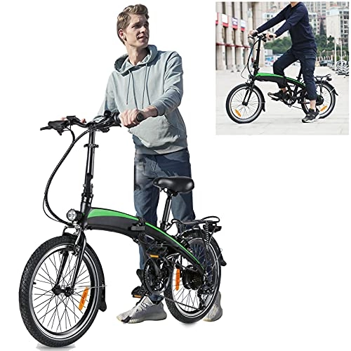 Vélos électriques : Vlo pliants Sport Alliage, Vélos de Ville 20' VTT lectrique 250W Vlo lectrique Adulte pour Adolescent et Adultes