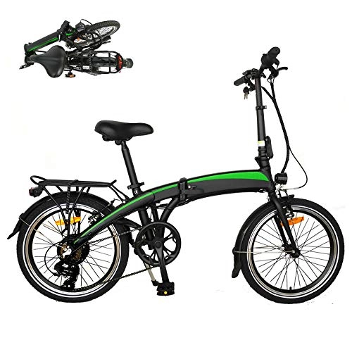 Vélos électriques : Vlo pliants Sport Alliage, Vélos électriques 20' VTT lectrique 250W Vlo lectrique Adulte Unisexe pour Adulte
