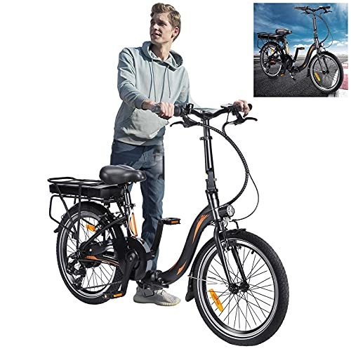 Vélos électriques : Vlo pliants électriques, Vec Batterie Amovible 36V / 10AH 7 Vitesses Vélos électriques Adultes Cadeaux