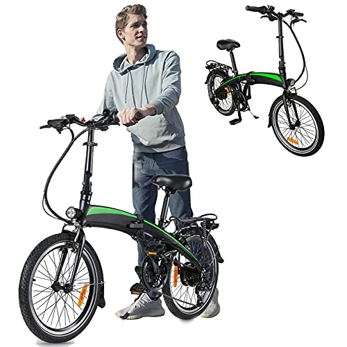 Vélos électriques : Vlo pliants électriques, Vélos de Route 20' VTT lectrique 250W Vlo lectrique Adulte Unisexe pour Adulte