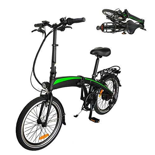 Vélos électriques : Vlo pliants électriques, Vélos de Route avec Batterie Amovible 36V / 7.5Ah 7 Vitesses Unisexe pour Adulte