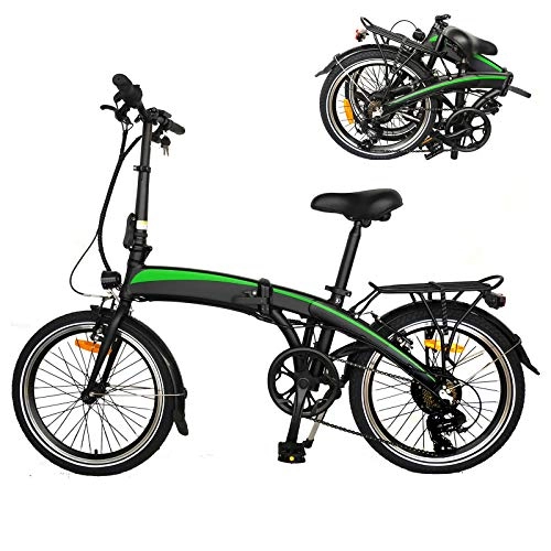 Vélos électriques : Vlo pliants électriques, Vélos pliants avec Batterie Amovible 36V / 7.5Ah 7 Vitesses Adultes Cadeaux
