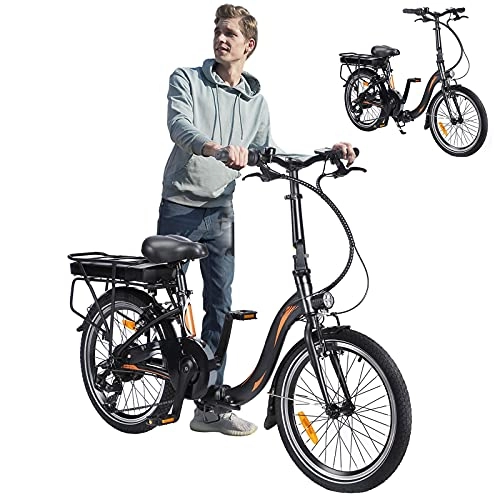Vélos électriques : Vlos lectriques pour Adultes, 20' 36V 250W 10Ah Amovible au Lithium-ION Vélos de Route pour Adolescent et Adultes
