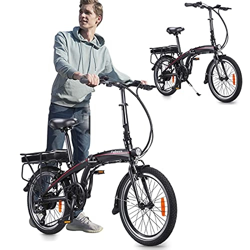 Vélos électriques : Vlos lectriques pour Adultes, 250W électrique Pliable d'assistance à la pédale avec Vélos pliants Adultes Cadeaux