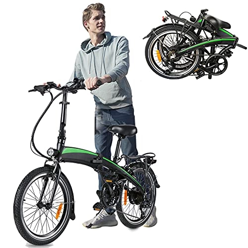 Vélos électriques : Vlos lectriques pour Adultes, Vélos de Route 20' 36V 250W 7.5Ah Amovible au Lithium-ION pour Adolescent et Adultes
