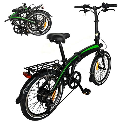 Vélos électriques : Vlos lectriques pour Adultes, Vélos électriques 20' 36V 250W 7.5Ah Amovible au Lithium-ION Pliable Unisexe pour