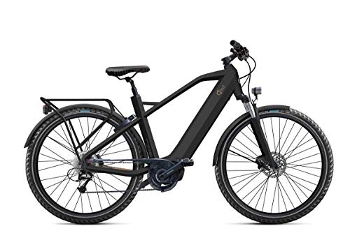 Vélos électriques : VTC Assistance Electrique O2FEEL iSwan Off Road Man Black-27.5' T50