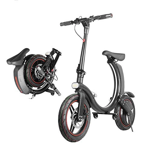 Vélos électriques : VTT Electrique Femme Vélo électrique Pliable Adulte Velo Pliant E Bike 350W 14 Pouces 25KM / H