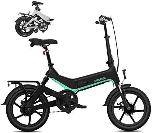 Vélos électriques : Vtt electrique, Pliant vélo électrique - Affichage facile à ranger, LED Portable vélo électrique Commute Ebike 250W Moteur, 7.8Ah batterie, trois modes d'équitation professionnelle Assist Range Up 90-