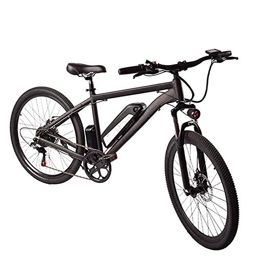 Vélos électriques : Vélo de Montagne électrique en Carbone 3.0, vélo électrique en Fibre de Carbone à Assistance électrique, vélo électrique avec système de Transmission Shimano 27 Vitesses et 36 V Amovible
