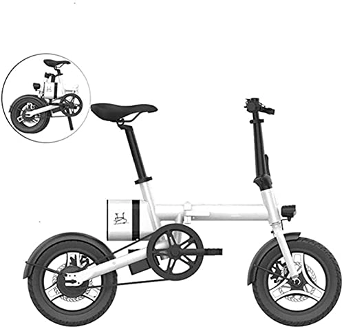 Vélos électriques : Vélo de Neige électrique, vélos électriques Rapides pour Adultes vélo électrique en Aluminium à vélo de 16 Pouces pour Adultes en Ligne de vélo avec 3.