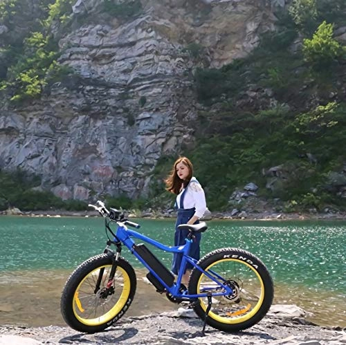 Vélos électriques : Vélo Electrique 26"E-Bike VTT, 1000W 48V13A Batterie vélo de Montagne électrique Vélo de Montagne Batterie au lithium Batterie Freins à Disque Hydrauliques