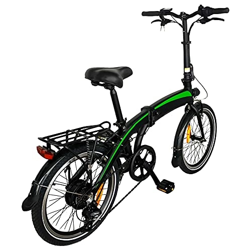 Vélos électriques : Vélo Electrique Pliable, Batterie Lithium-ION 36V / 7.5Ah Amovible, Vélo électrique de Ville, Ecran LED à Multifonction, Capacité de Charge 120KG, Adulte Unisexe