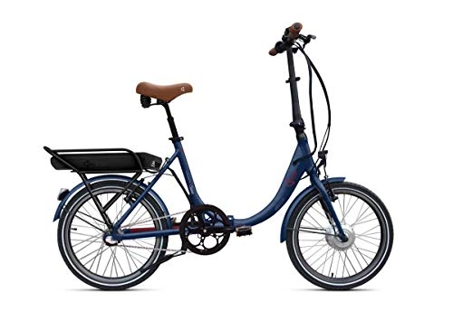 Vélos électriques : Vélo Pliant à Assistance Electrique O2FEEL Peps N3 Blue Brick