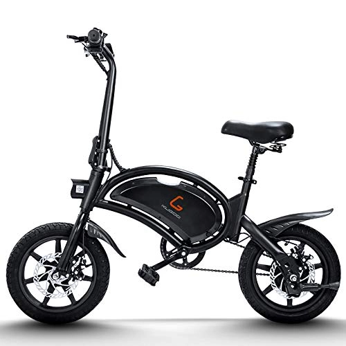 Vélos électriques : Vélo Électrique Pliable 400W 48V / 7.5Ah Batterie Lithium-ION Jusqu'à 45 Km / h, 45 Km la Longue Portée, 14 Pouces Urban E-Bike Adulte Unisexe - B2