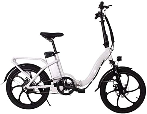 Vélos électriques : Vélo Électrique Pliant De 20 Pouces, 36V10Ah Batterie Au Lithium-ION Vélo De Ville Cadre en Alliage D'Aluminium Adulte Cyclisme en Plein Air Équitation en Plein Air