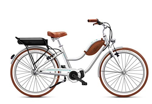 Vélos électriques : Vélo à Assistance Electrique O2FEEL Pop N7C E5000 Mixte Chrome Brick