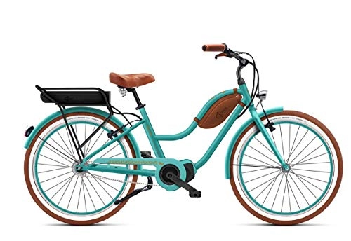 Vélos électriques : Vélo à Assistance Electrique O2FEEL Pop N7C E5000 Mixte Mint Copper