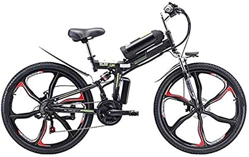 Vélos électriques : Vélo à vélo de Neige électrique, vélo de Montagne électrique de 26 '', vélo électrique avec Batterie de Lithium-ION 48V 8Ah / 13Ah / 20Ah, Suspension