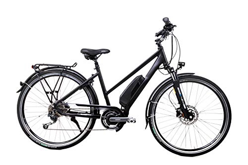 Vélos électriques : Vélo électrique 28" en aluminium pour femme Pedelec Shimano Steps 500 Wh Disc
