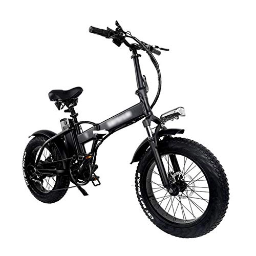 Vélos électriques : Vélo électrique 500W 48V15Ah Pliant Vélo de Montagne électrique 4.0 Pneu Vélo électrique Beach E-vélo