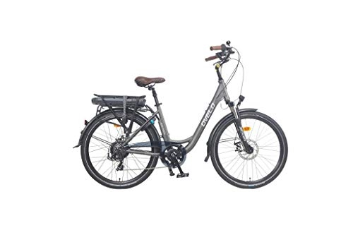 Vélos électriques : Vélo électrique col de cygne 20’ OVELO-ZEN 36V16Ah VG Bikes Gris Volcano